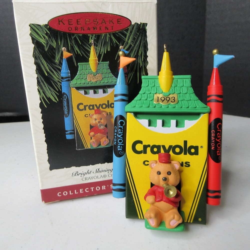 Hallmark Keepsake 1993 Crayola Bright Shining Castle Ornament QX4422-2
